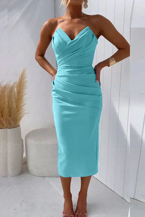 Mercy™ | Open-Back Midi Dress