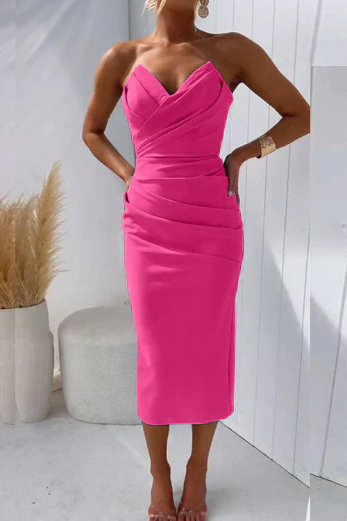 Mercy™ | Open-Back Midi Dress