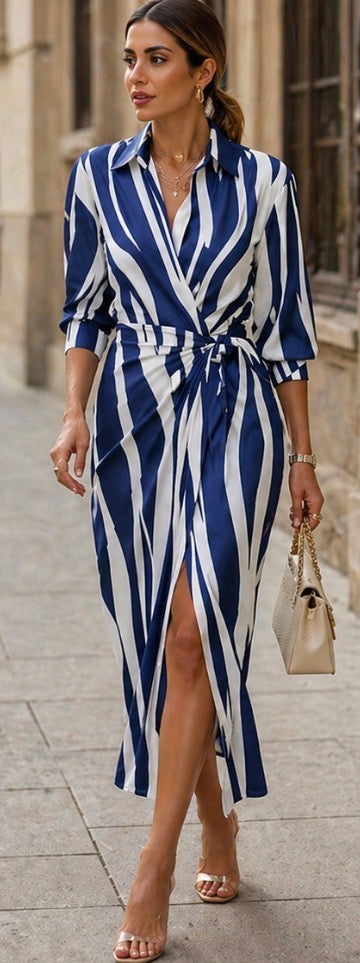 Ivy™ | Printed Wrap Dress