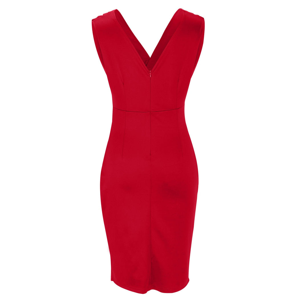 Rylee™ | V-Neck Slit Maxi Dress