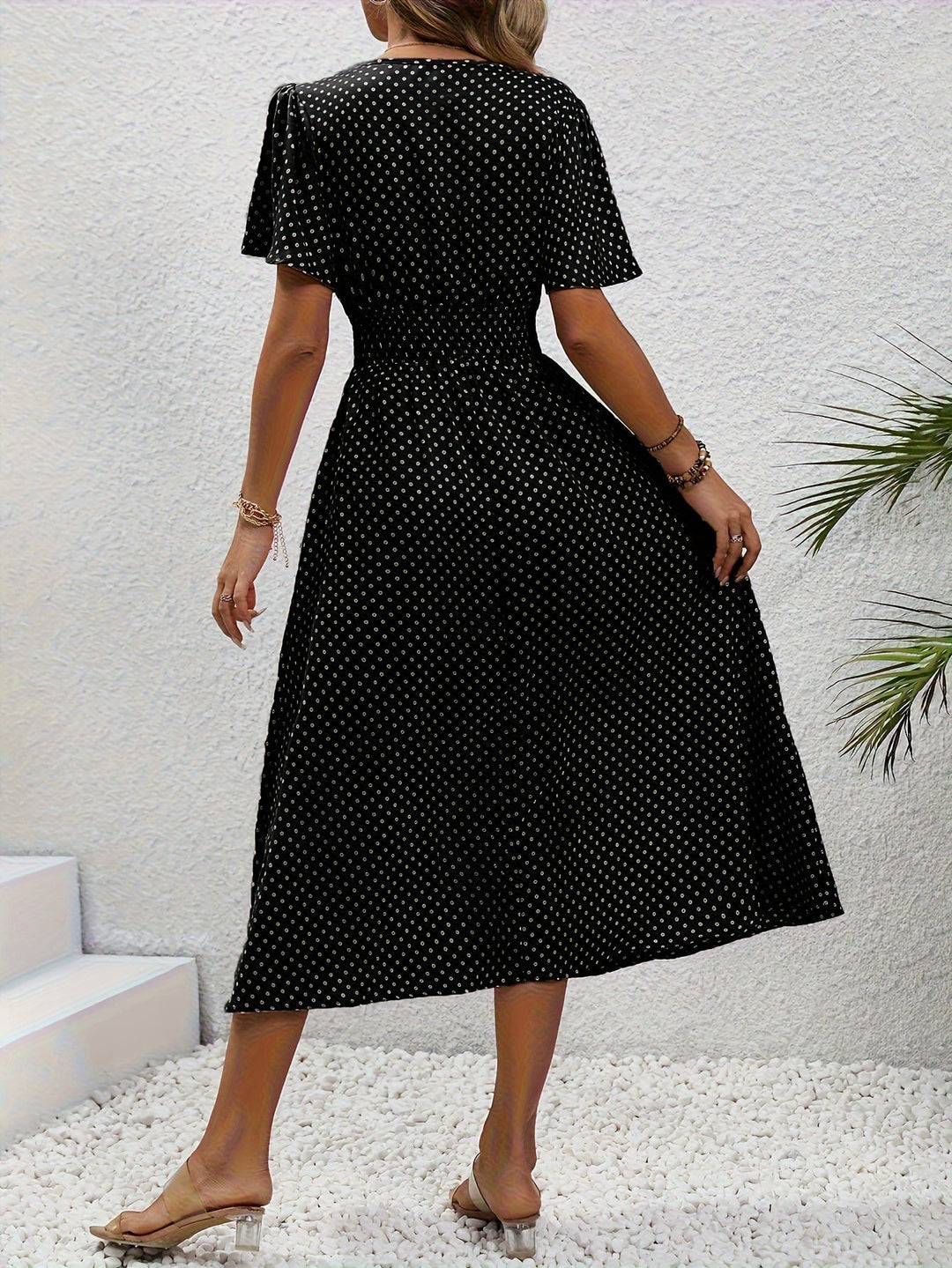 Darcy™ | Polka Dot Elegant Dress