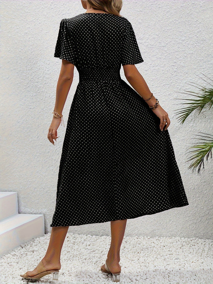 Darcy™ | Polka Dot Elegant Dress