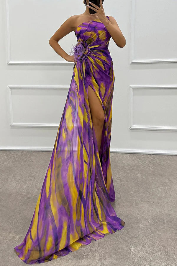 Ivy™ | Vibrant Draped Dress