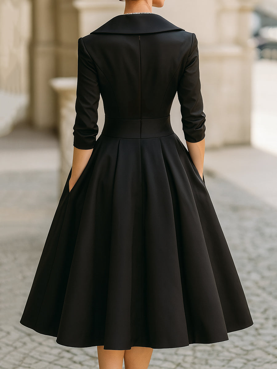 ALICIA | Chic Midi Dress