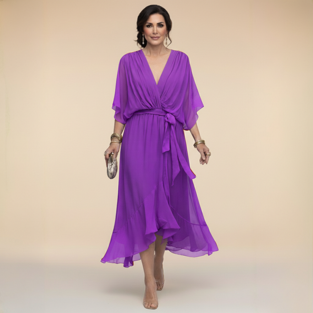 Betsy™ | V-Neck Flowing Maxi