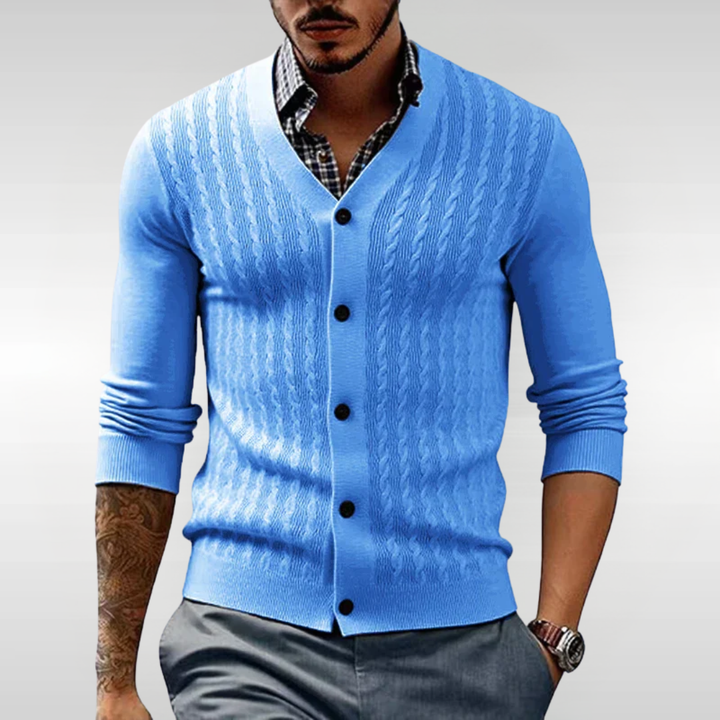 CABLE KNIT CARDIGAN | REFINED STYLE, ALL-DAY COMFORT