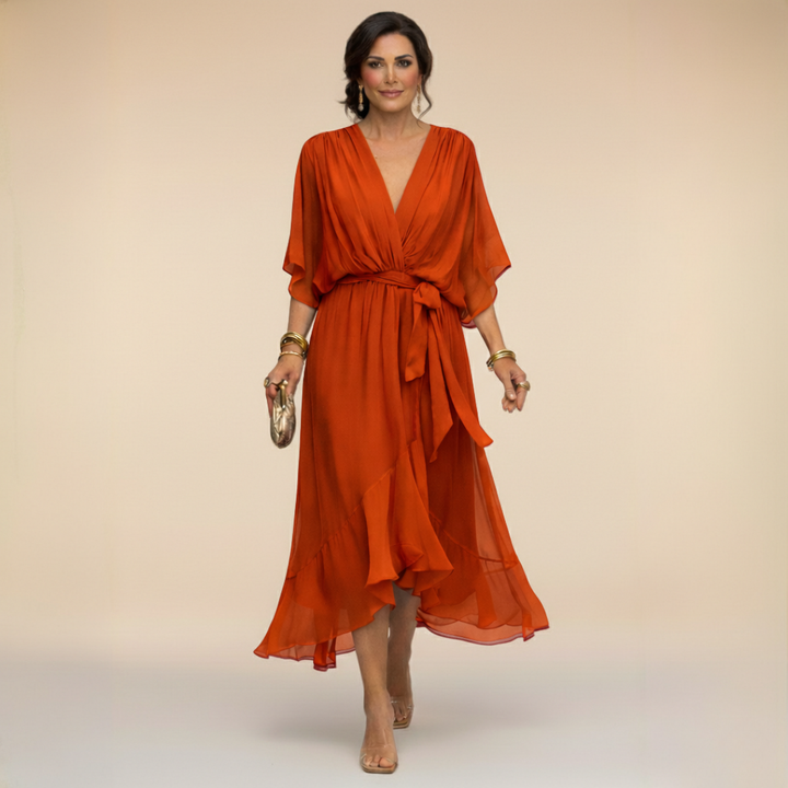 Betsy™ | V-Neck Flowing Maxi