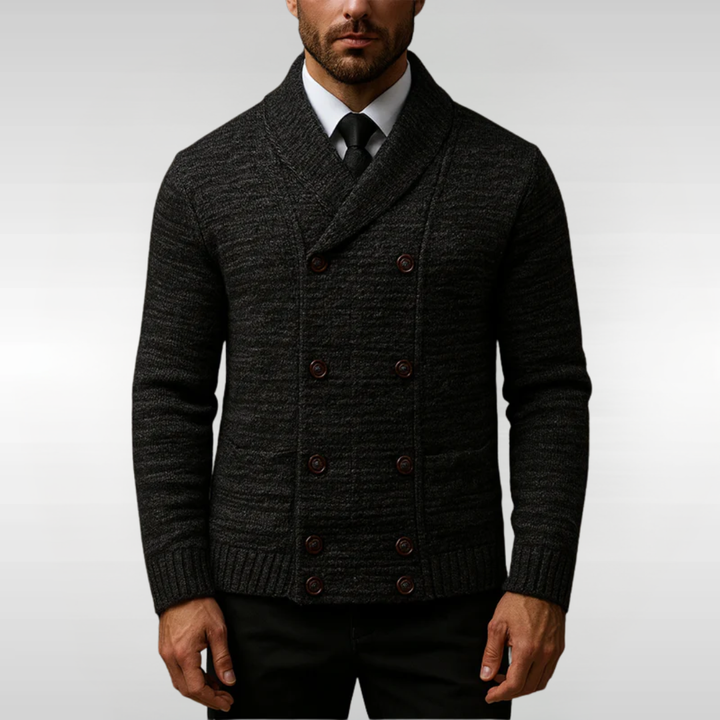 SHAWL CARDIGAN | CLASSIC BRITISH TAILORING