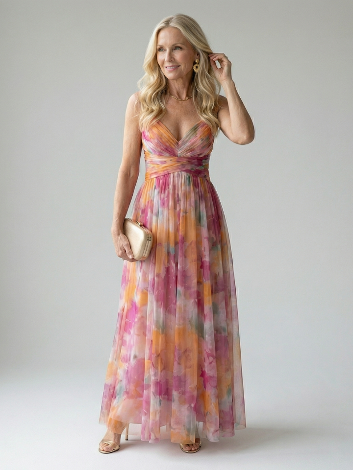 Ivy™ | Soft Wrap Maxi Dress