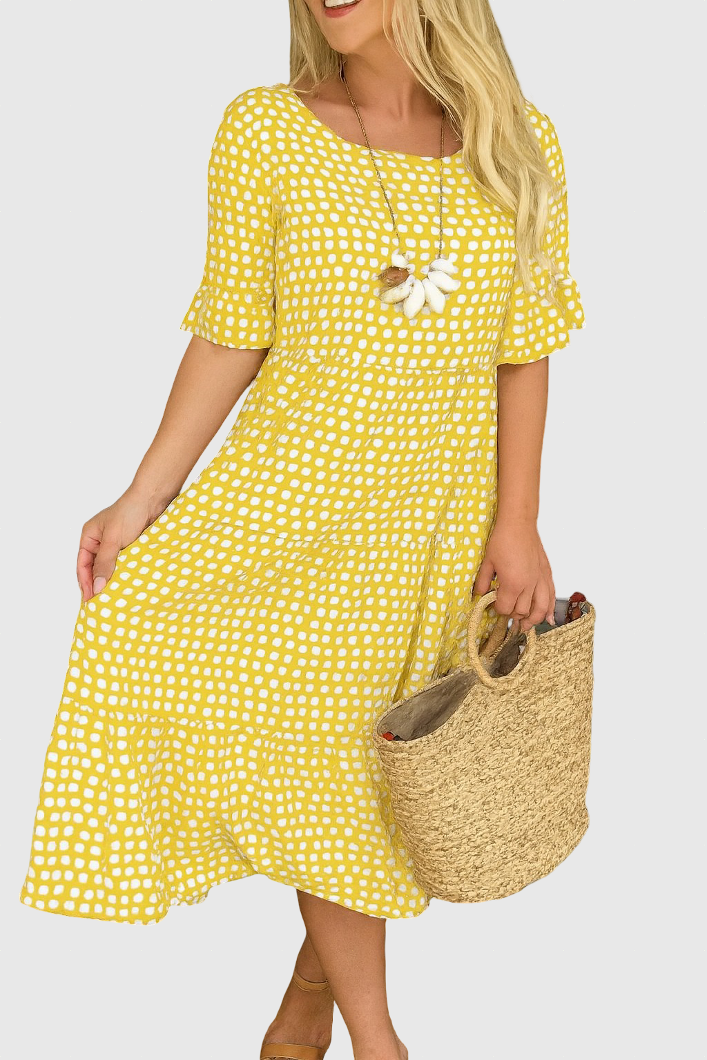 Iris Sable Midi Dress