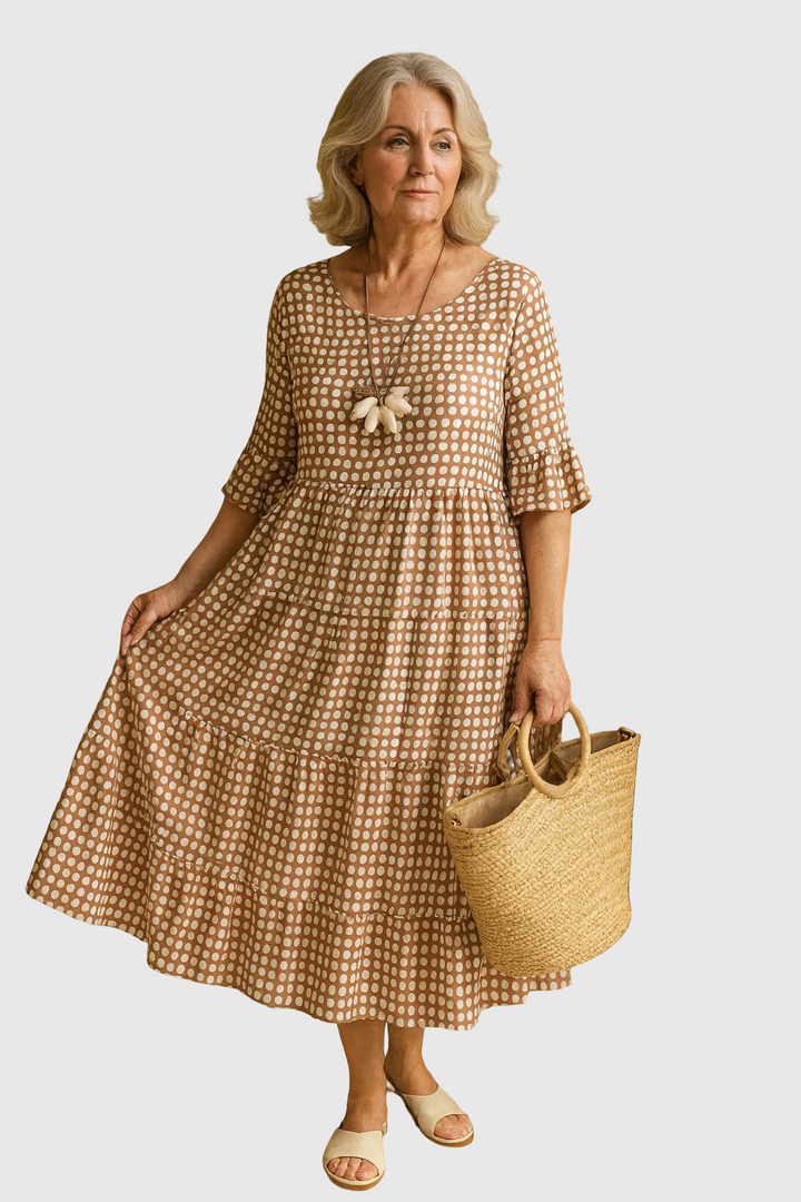 Iris Sable Midi Dress