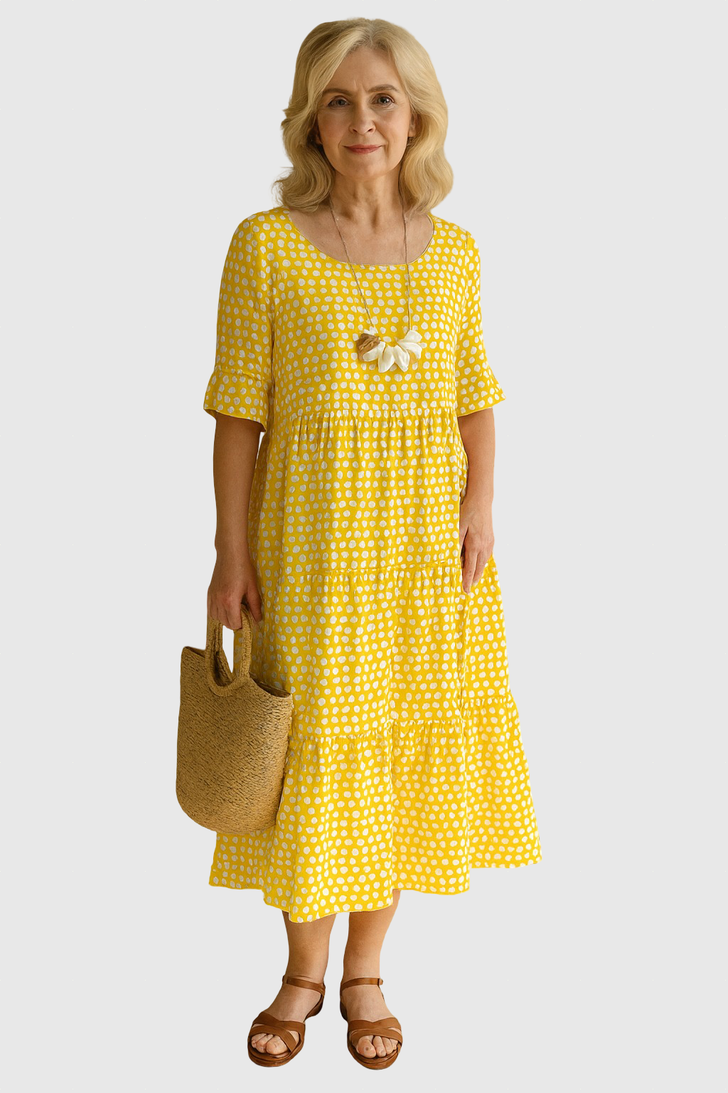 Iris Sable Midi Dress