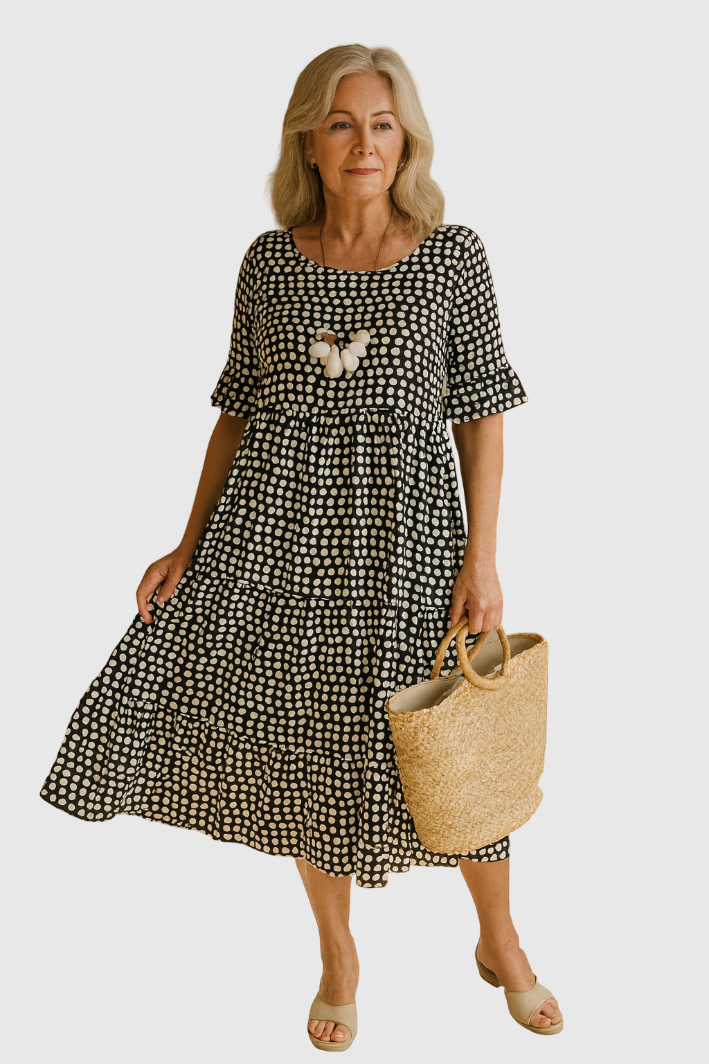 Iris Sable Midi Dress