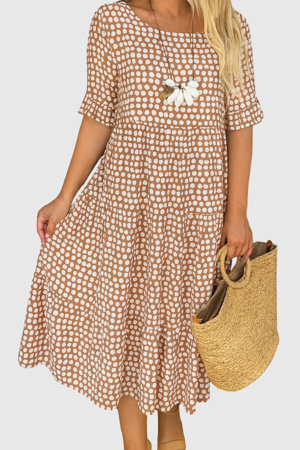 Iris Sable Midi Dress