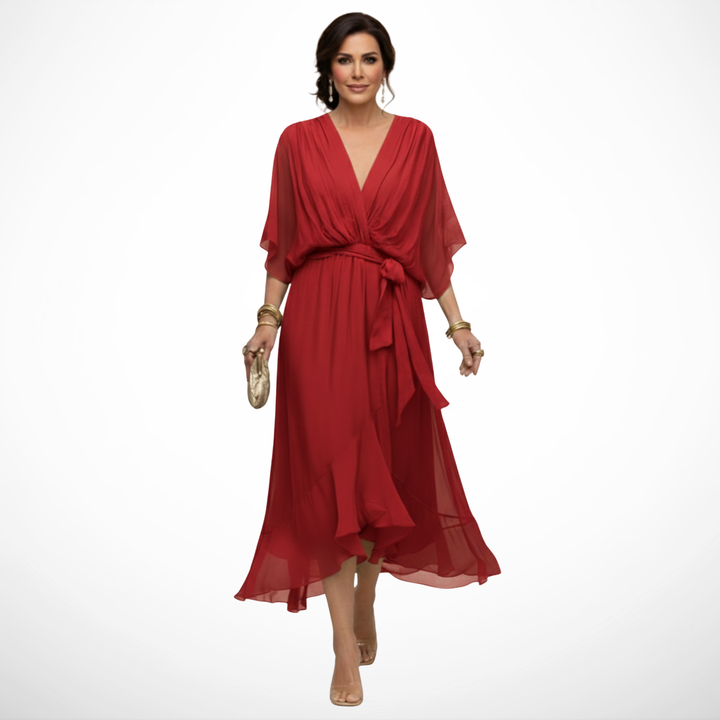 Betsy™ | V-Neck Flowing Maxi