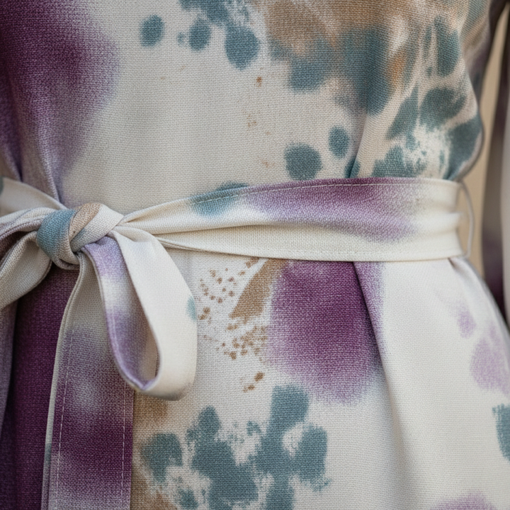 Candace™ | Refined Print Midi Dress