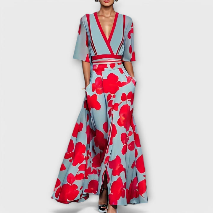 Eliz - Chic and Vibrant Dress