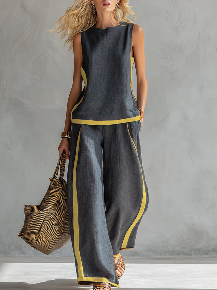 Camille | Cotton Linen Set