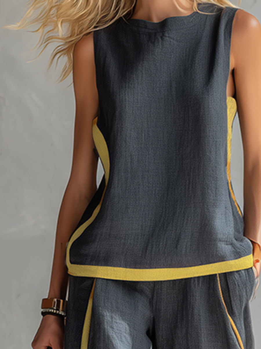 Camille | Cotton Linen Set