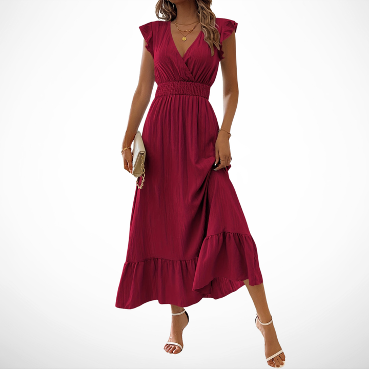 Cheryl™ | Fluid Elegant Maxi Dress