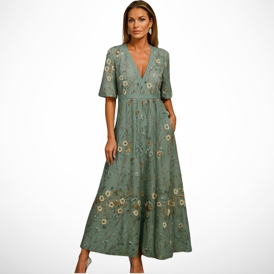 Claire™ | Botanical Elegance Maxi