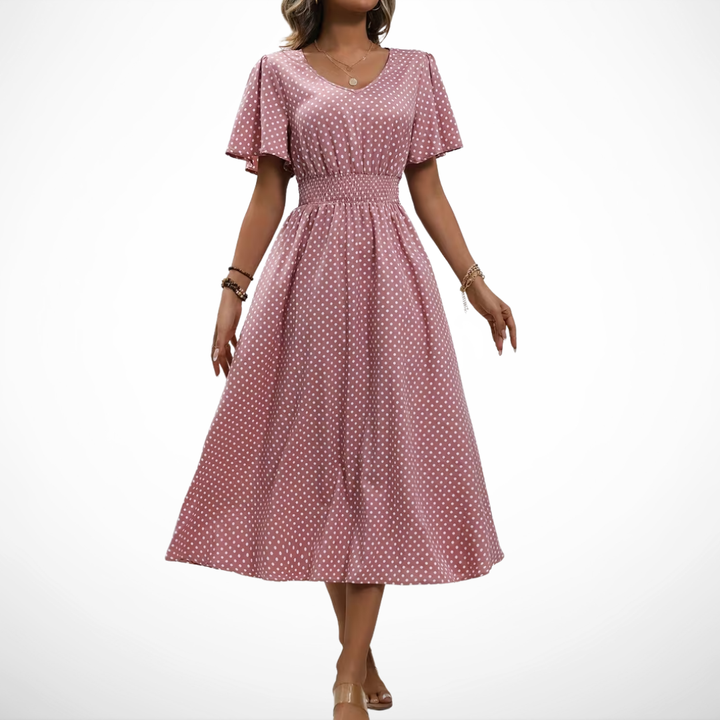 Darcy™ | Polka Dot Elegant Dress