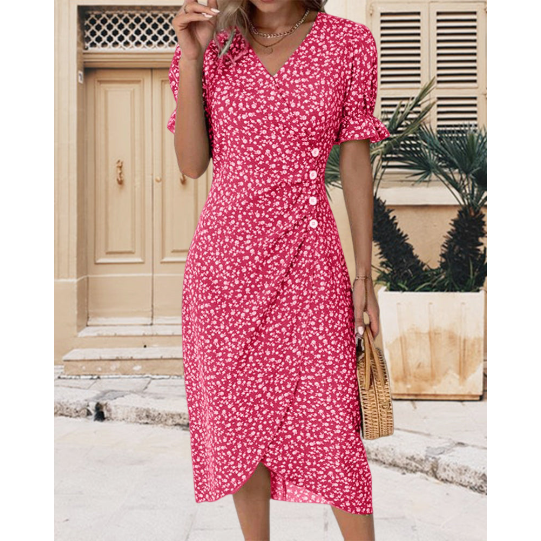 Luisa™ | Elegant Wrap Maxi Dress