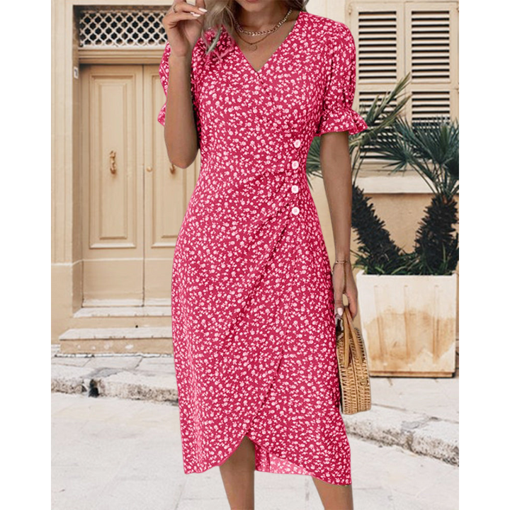 Luisa™ | Elegant Wrap Maxi Dress