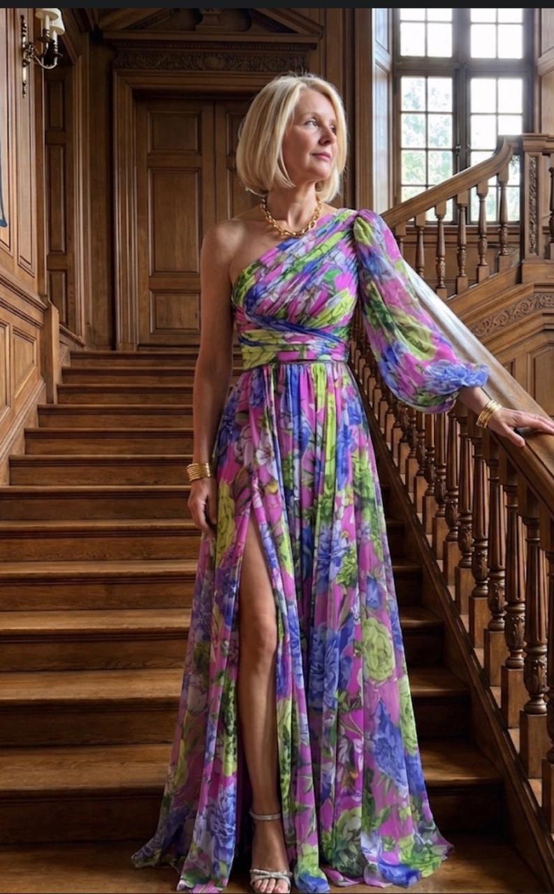 Ivy™ | Floral Elegance Dress