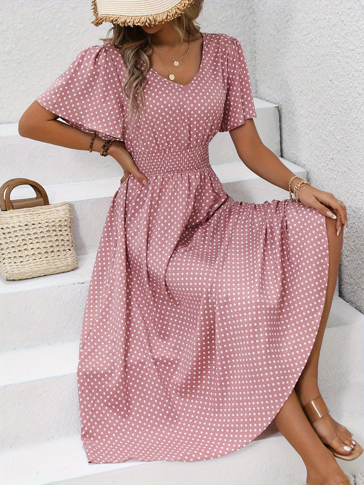 Darcy™ | Polka Dot Elegant Dress