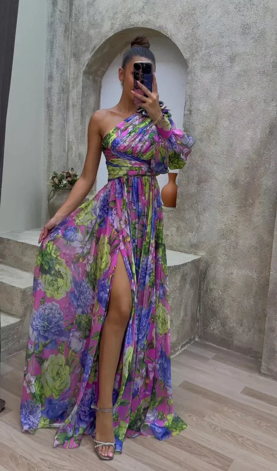 Ivy™ | Floral Elegance Dress