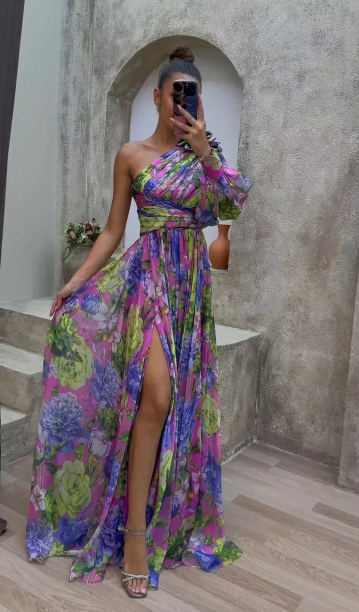 Ivy™ | Floral Elegance Dress