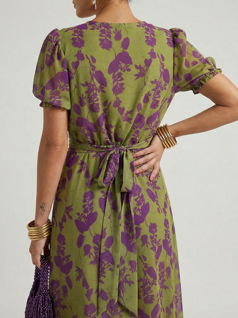 Ivy™ | Easygoing Floral Midi Dress