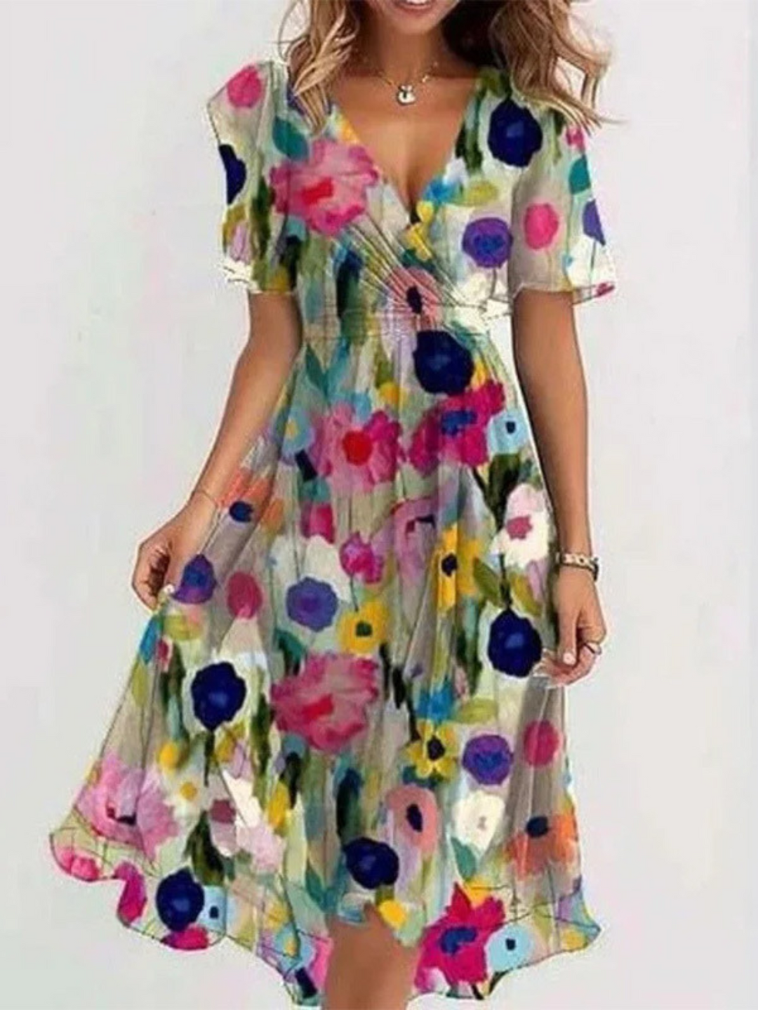 Joyce™ | Tummy-Coverage Summer Dress