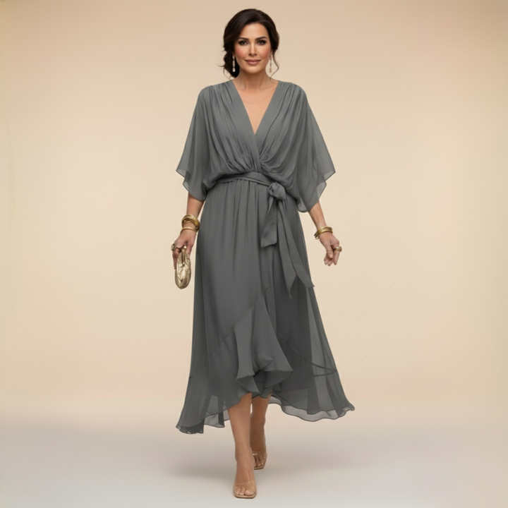 Betsy™ | V-Neck Flowing Maxi