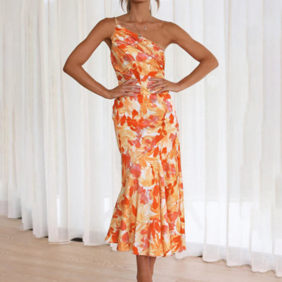 Elora™ | Floral Eclat Maxi Dress