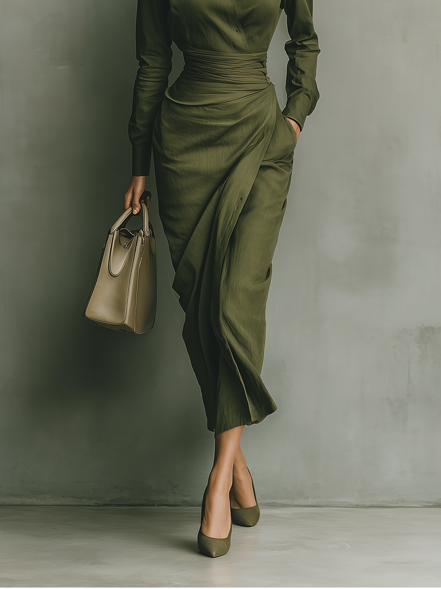 Jean™ | Belted Wrap Dress