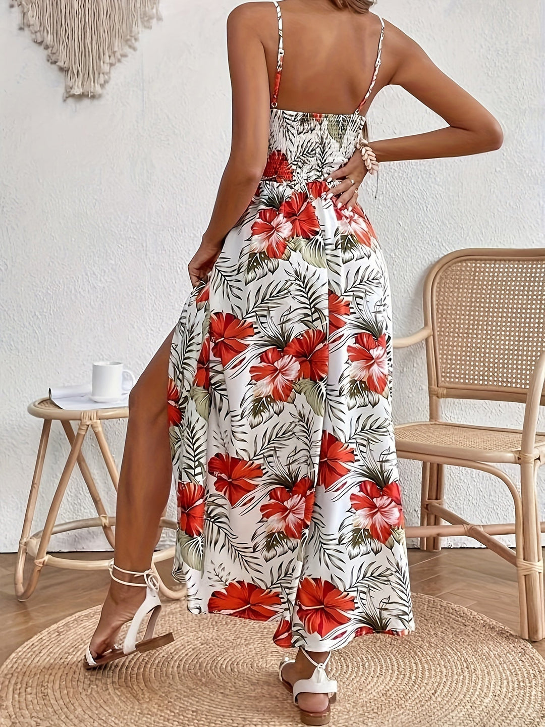 Felicia™ | Boho Floral Maxi Dress