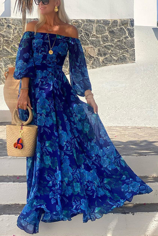 Patience™ | Floral Print Maxi Dress