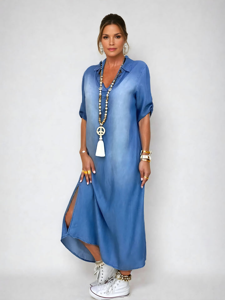 Alyssa™ | Chic Relaxed Maxi Dress