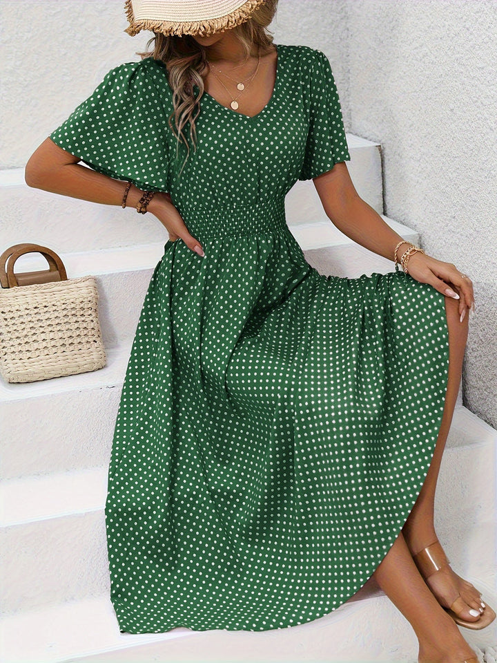 Darcy™ | Polka Dot Elegant Dress