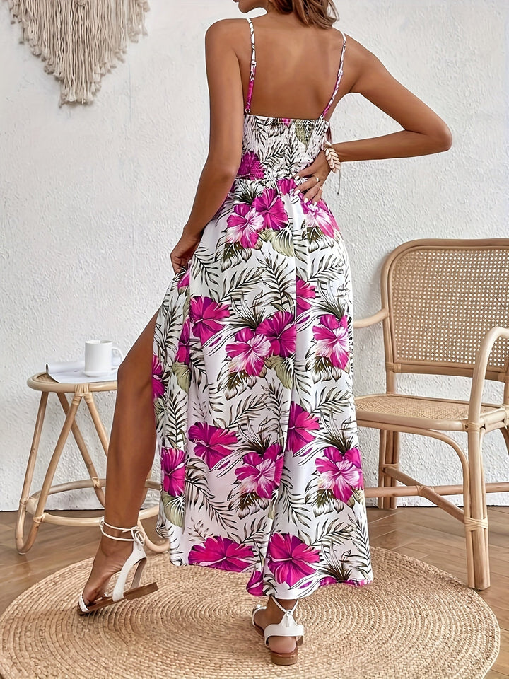 Felicia™ | Boho Floral Maxi Dress