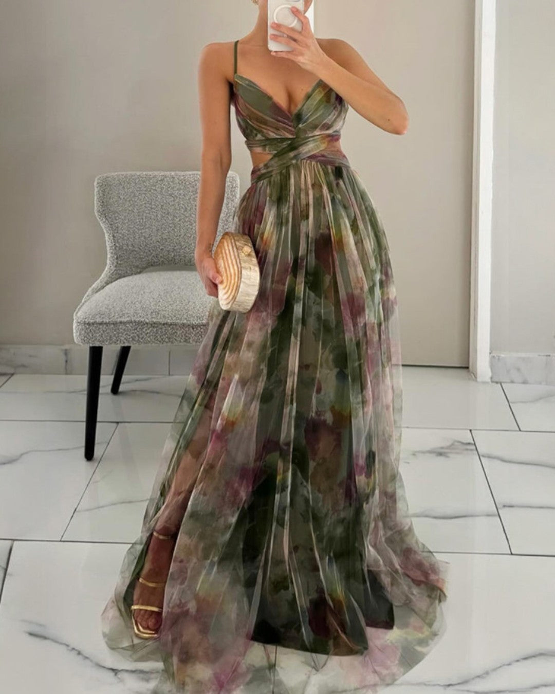 Beth™ | Floral Elegance Maxi
