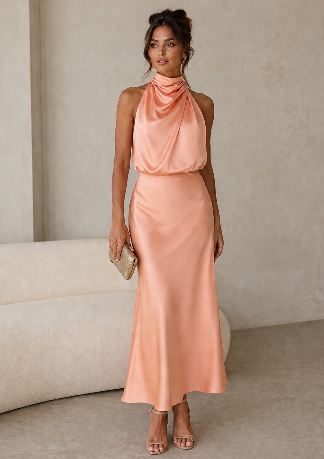 Ivy™  | Draped Dress