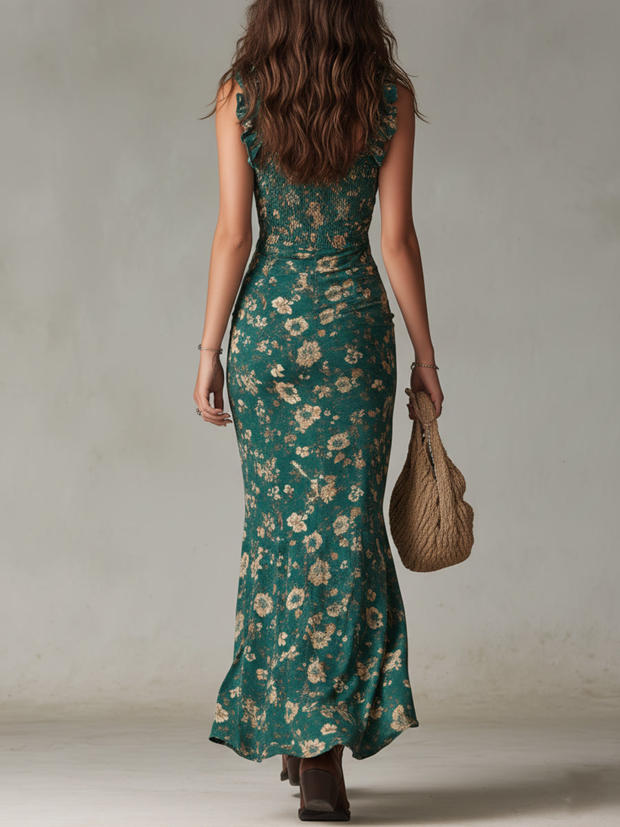 Carolyn™ | Bohemian V-Neck Dress