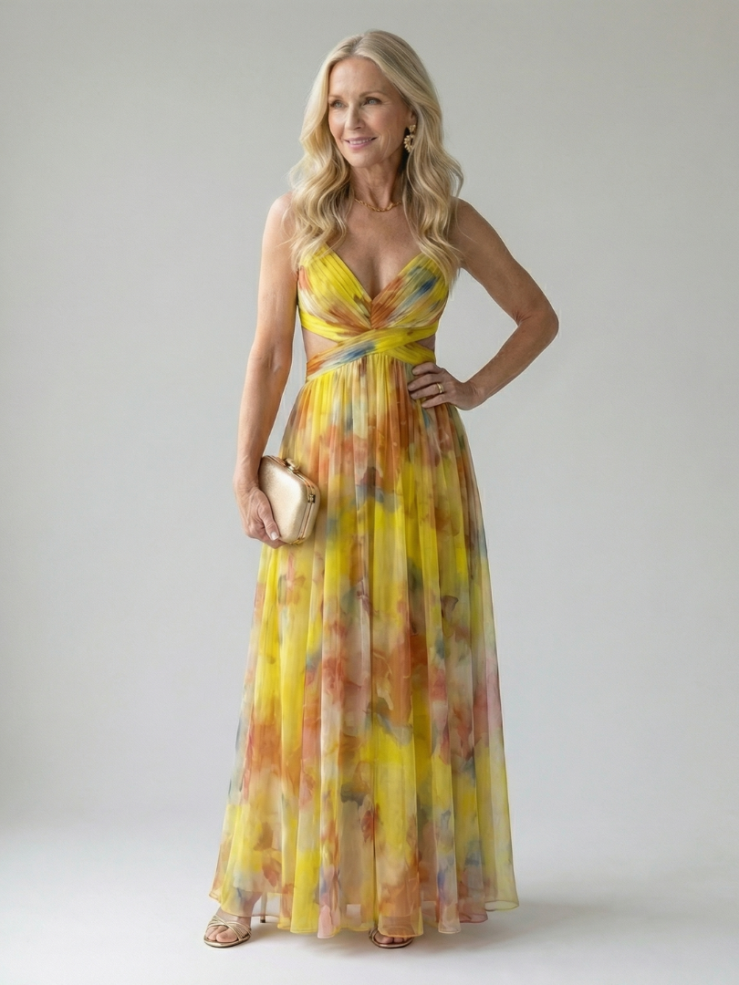 Ivy™ | Soft Wrap Maxi Dress