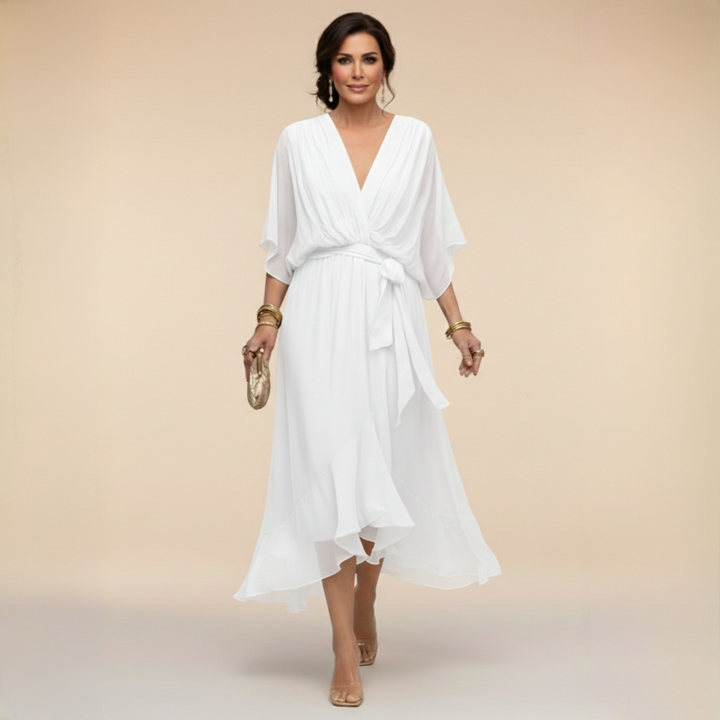 Betsy™ | V-Neck Flowing Maxi