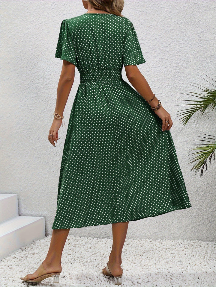 Darcy™ | Polka Dot Elegant Dress