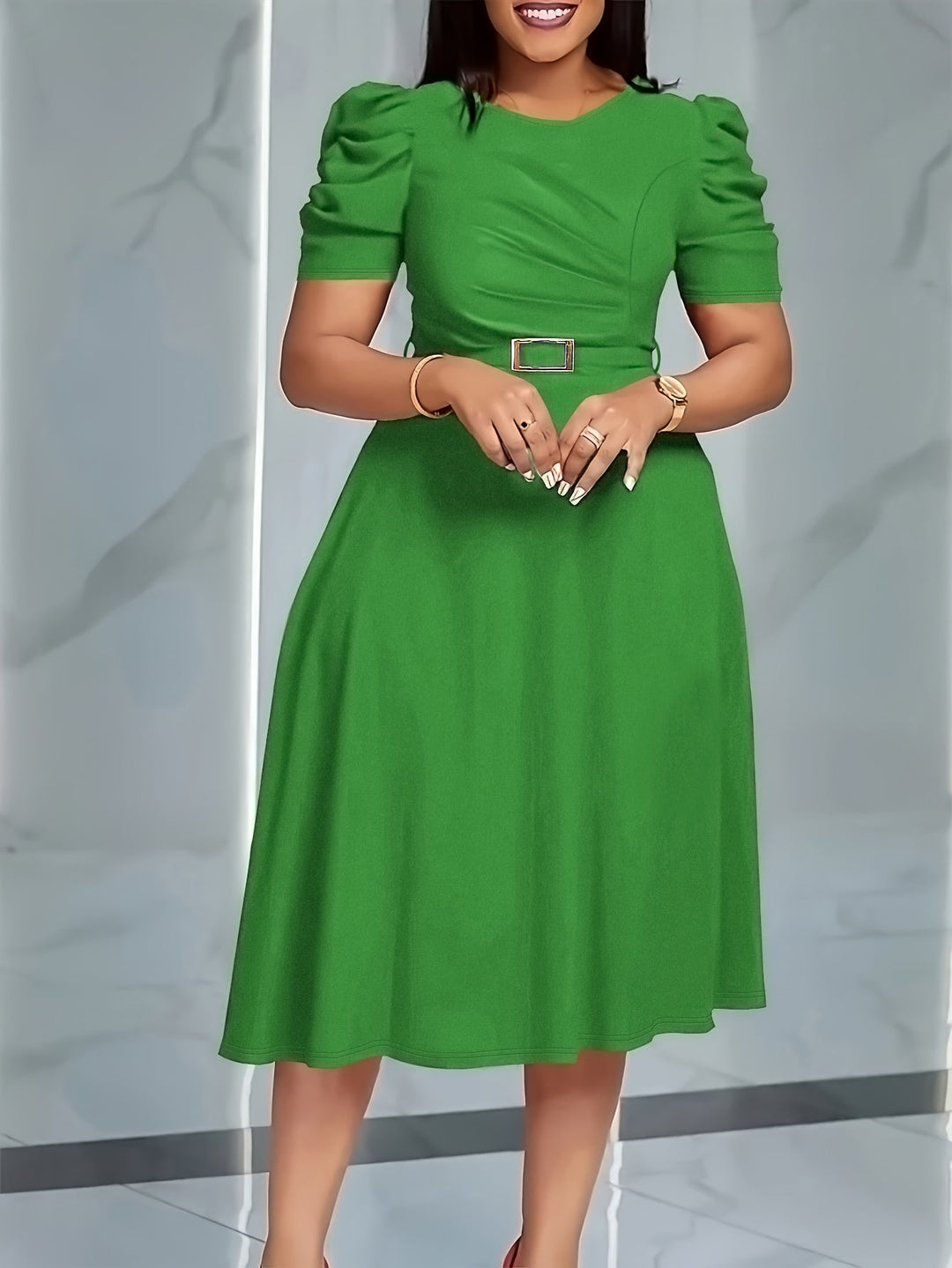 Hilary™ | Sculpted Elegant Dress