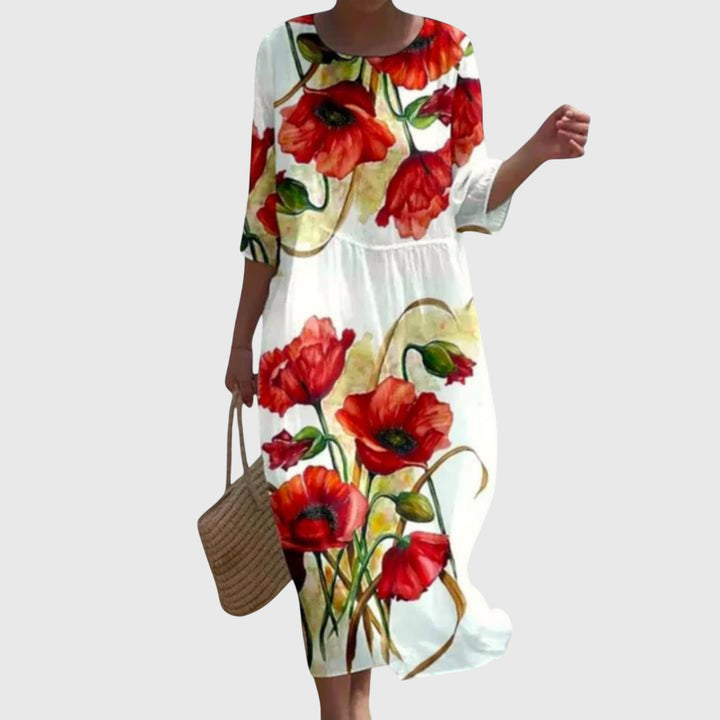 Ariel™ | Elegant Floral Maxi